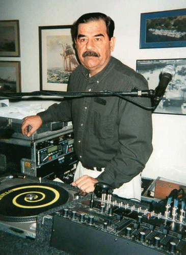 Dj-Saddam veivaamassa