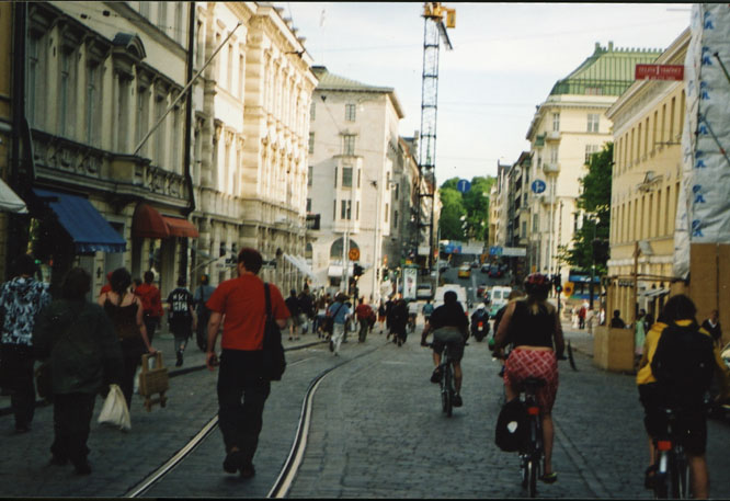 juoksua unioninkadulla