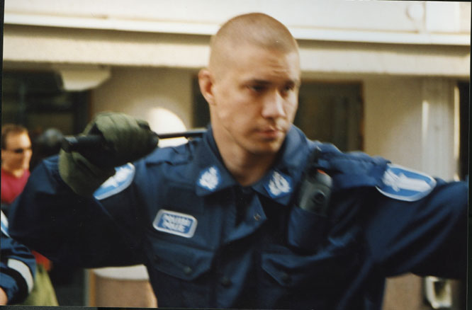 Just doing my job...