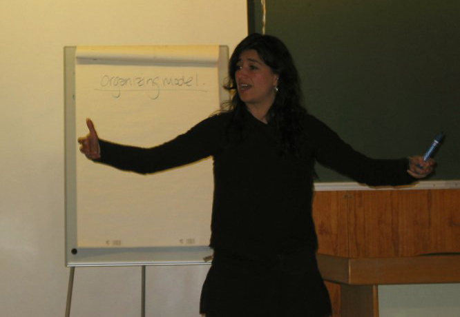 Valery Alzaga Suomen sosiaalifoorumissa 2006