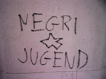 Negrism on the wall